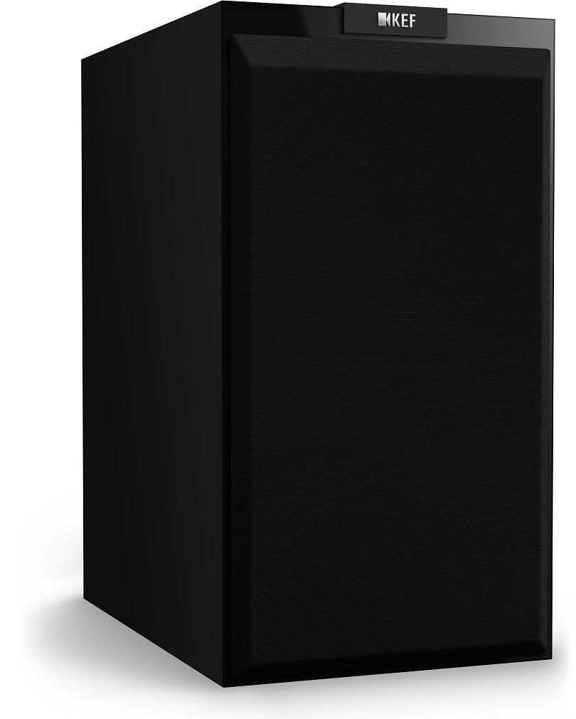KEF R300 zwart hoogglans - Boekenplank speaker