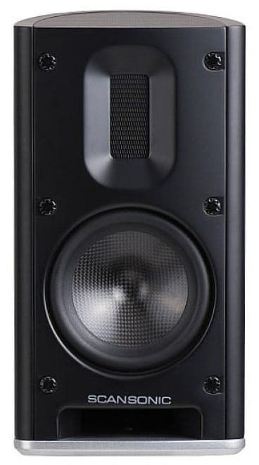 Scansonic MB-1 zwart satijn - Boekenplank speaker