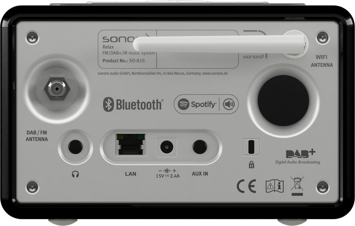 Sonoro Relax SO-810 V1 zwart - Radio