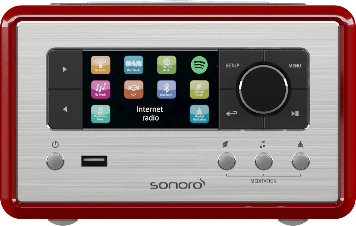 Sonoro Relax SO-810 V1 rood - Radio