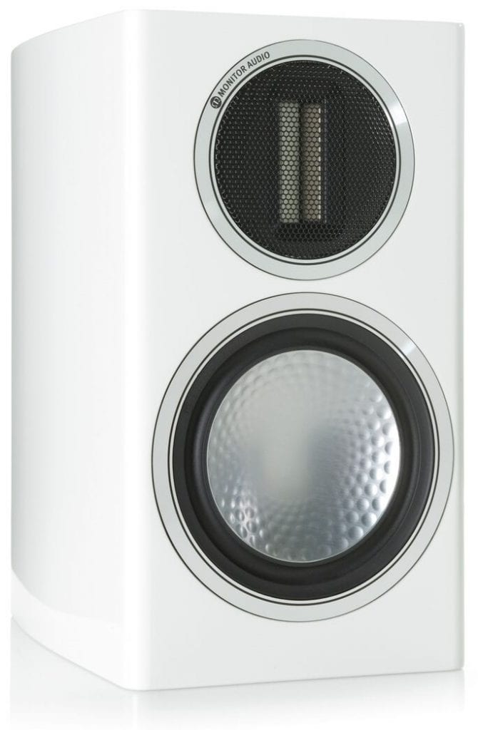 Monitor Audio Gold 50 wit hoogglans - Boekenplank speaker