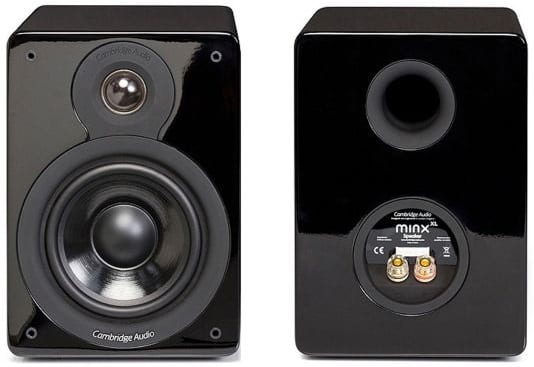 Cambridge Audio Minx XL zwart hoogglans - Boekenplank speaker