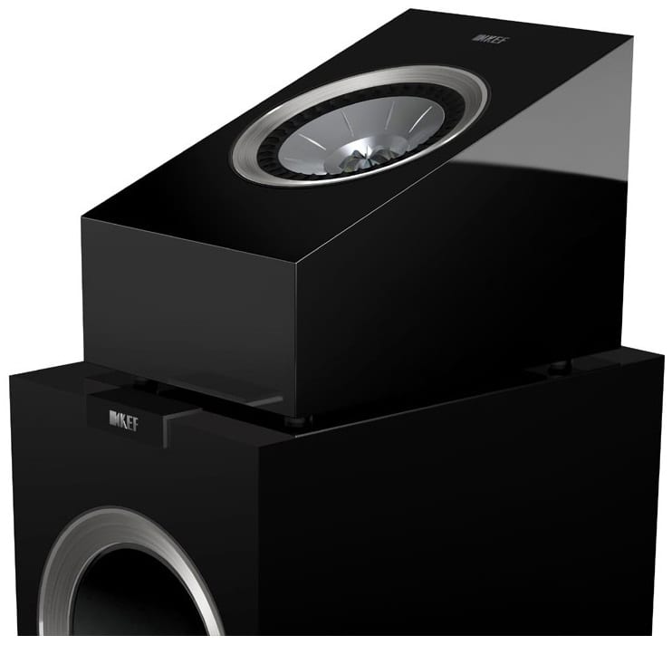 KEF R50 zwart hoogglans - Surround speaker