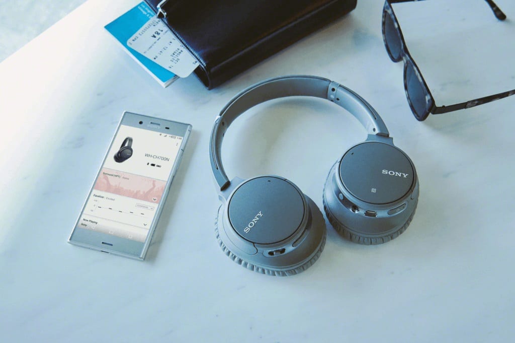 Sony WH-CH700N grijs - Koptelefoon