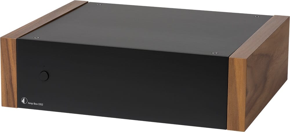 Pro-Ject Amp Box DS2 zwart/walnoot - Stereo versterker