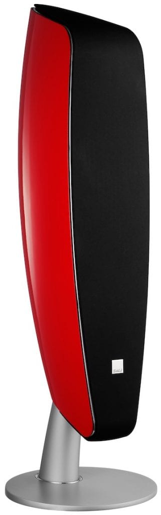 Dali Fazon F5 rood hoogglans - Zuilspeaker