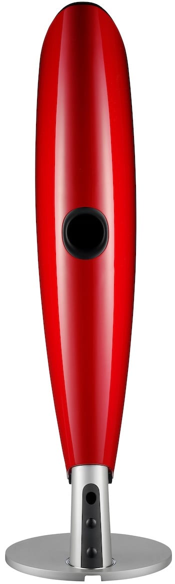 Dali Fazon F5 rood hoogglans - achterkant - Zuilspeaker