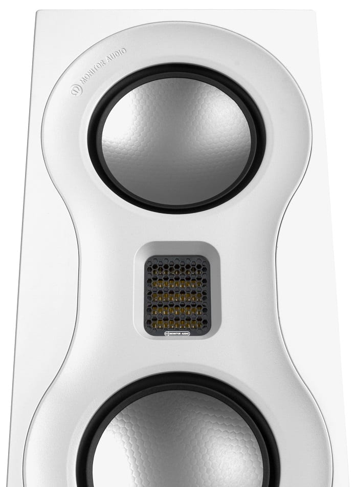 Monitor Audio Studio wit - frontaanzicht - Boekenplank speaker