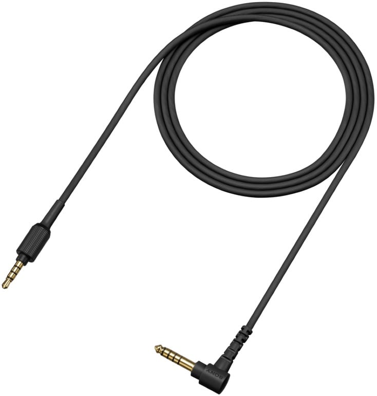 Sony MDR-1AM2 zwart - kabel - Koptelefoon