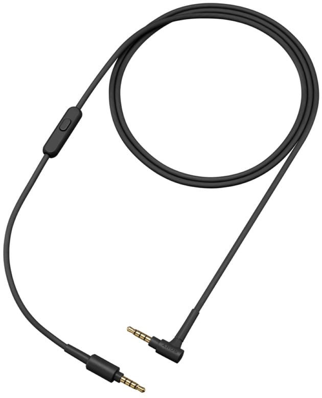 Sony MDR-1AM2 zwart - kabel met volumeregeling - Koptelefoon
