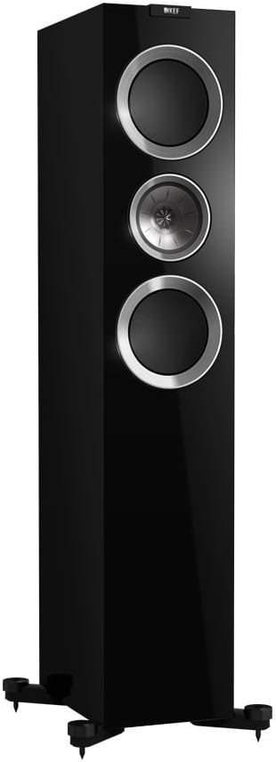 KEF R700 zwart hoogglans - Zuilspeaker