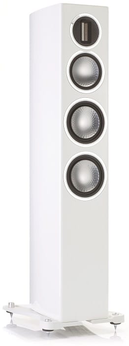 Monitor Audio Gold 200 wit hoogglans - Zuilspeaker