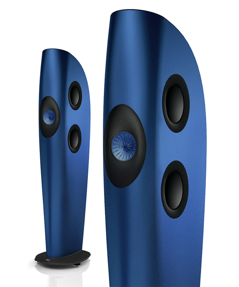 KEF Blade frosted blue - paar - Zuilspeaker