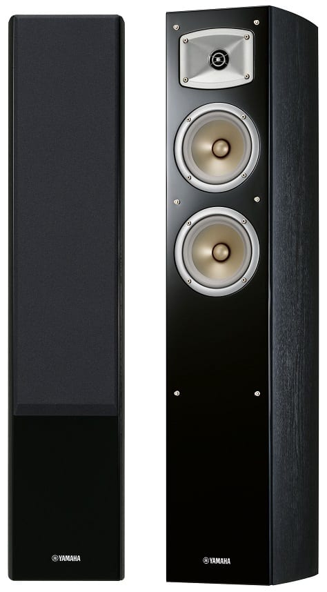 Yamaha NS-F330 zwart - paar - Zuilspeaker