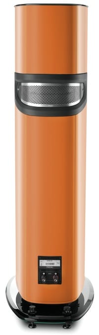 Focal Sopra 3 oranje - achterkant - Zuilspeaker