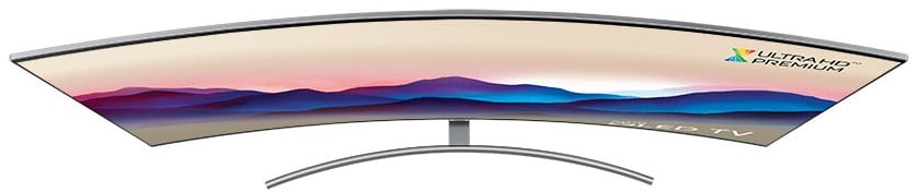 Samsung QE65Q8C 2018 - bovenaanzicht - Televisie