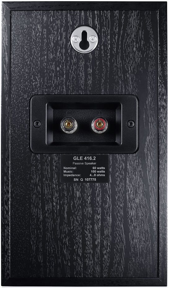 Canton GLE 416.2 zwart - achterkant - Surround speaker