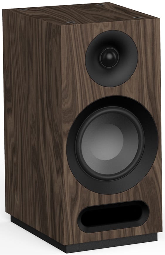 Jamo Studio S 803 walnoot - Boekenplank speaker