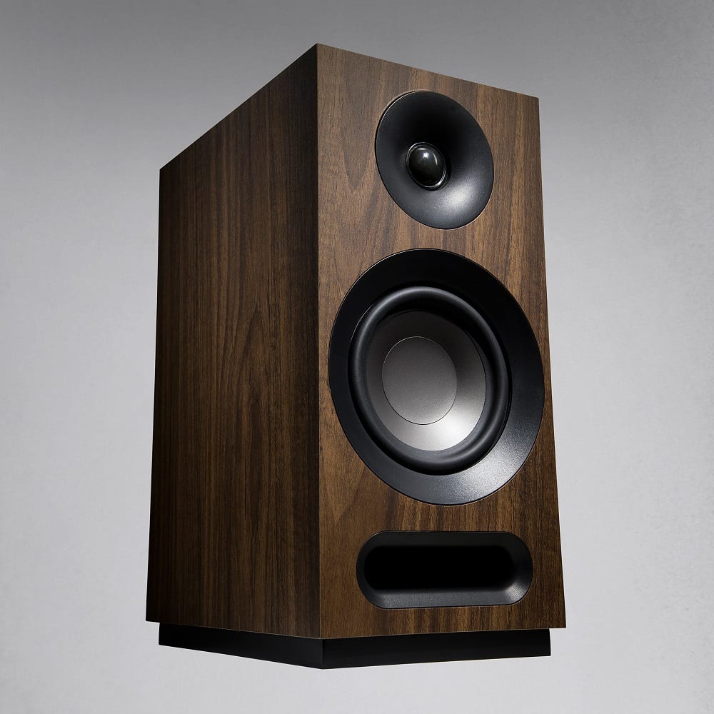 Jamo Studio S 803 walnoot - beauty - Boekenplank speaker