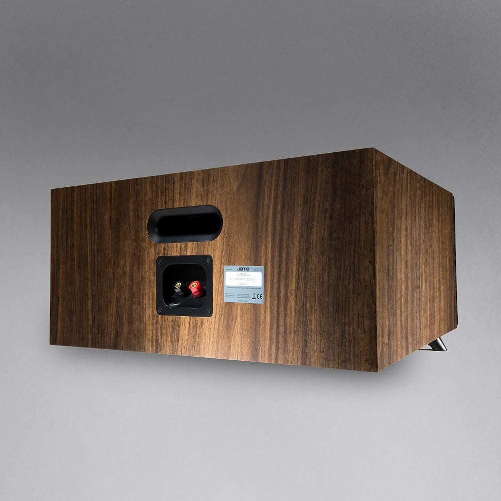 Jamo Studio S 83 CEN walnoot - achterkant - Center speaker