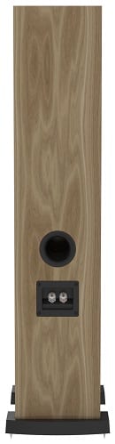 Fyne Audio F302 light oak - achterkant - Zuilspeaker