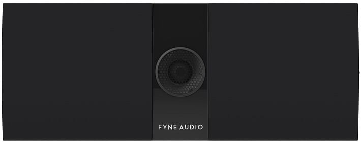 Fyne Audio F300C walnut - frontaanzicht met grill - Center speaker