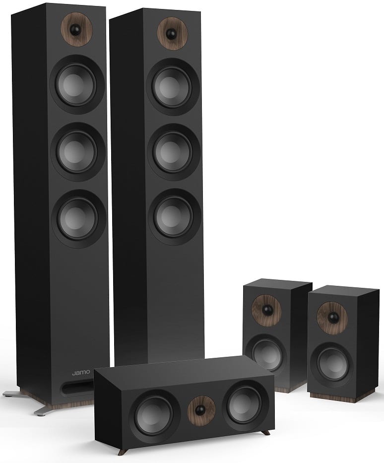 Jamo Studio S 809 HCS zwart - Speaker set