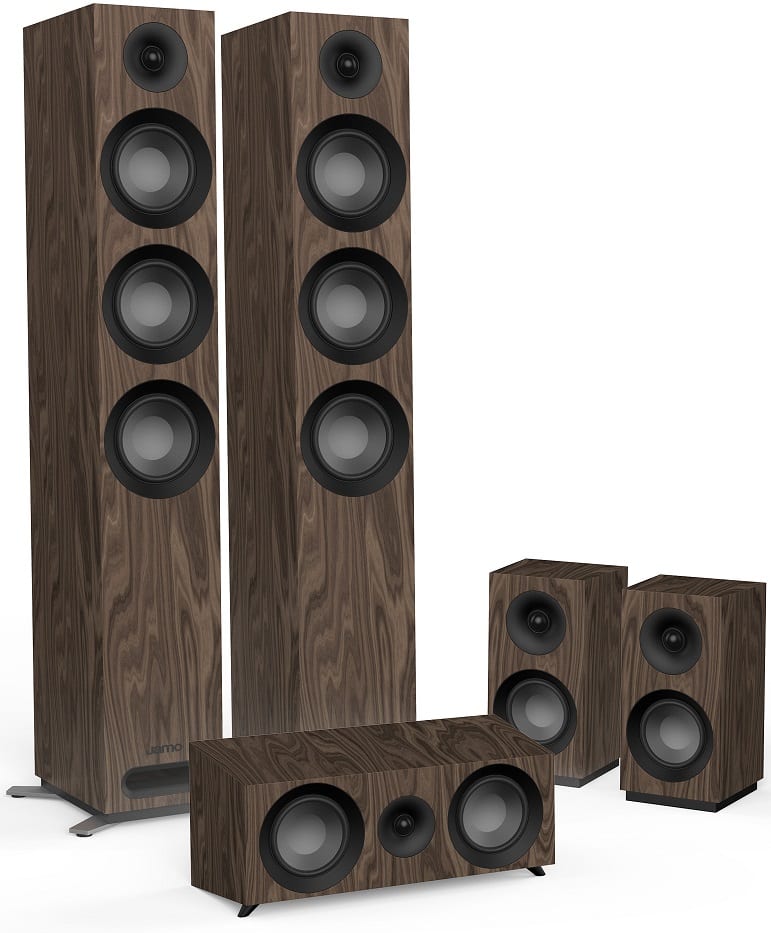 Jamo Studio S 809 HCS walnoot - Speaker set