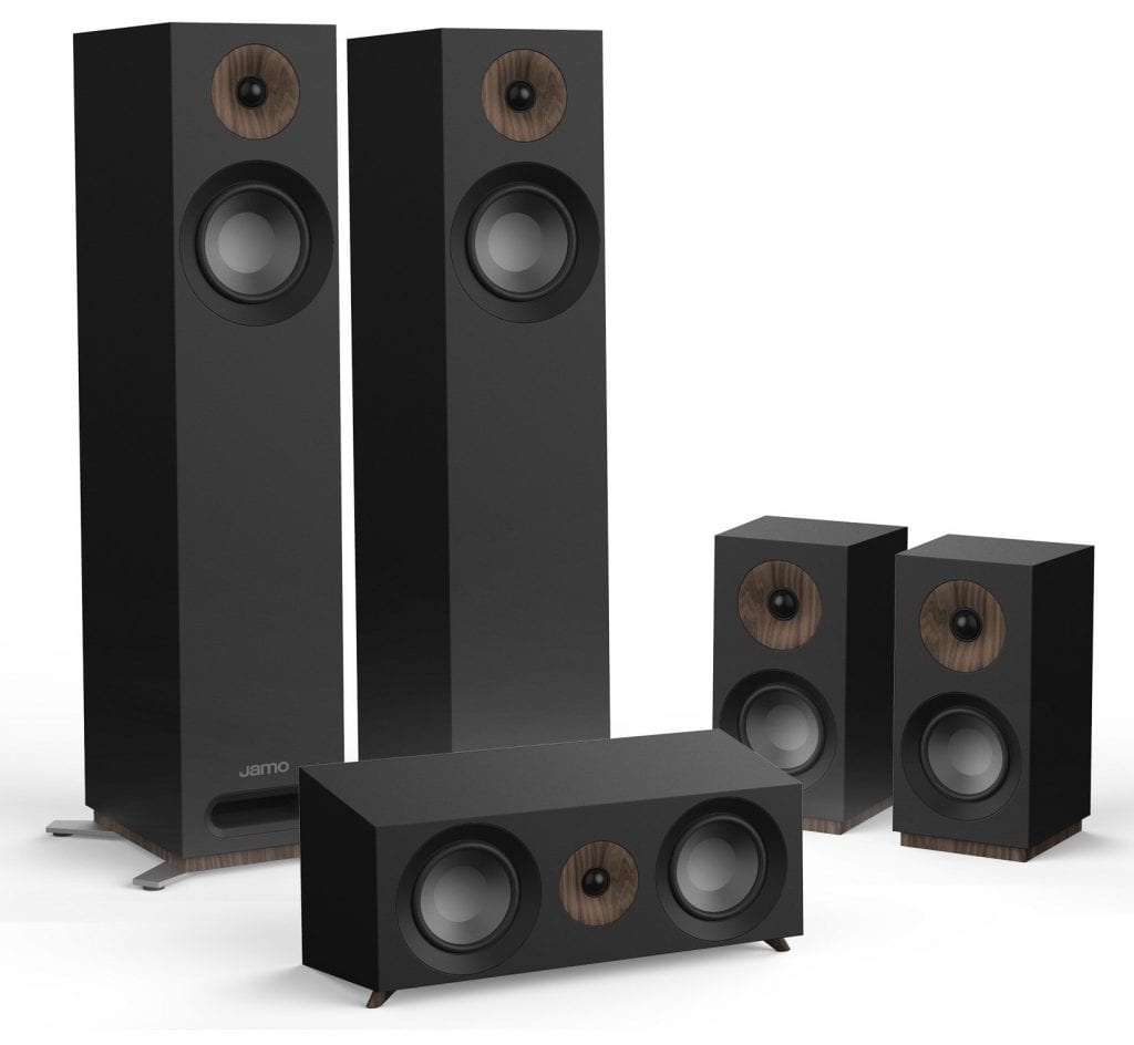 Jamo Studio S 805 HCS zwart - Speaker set