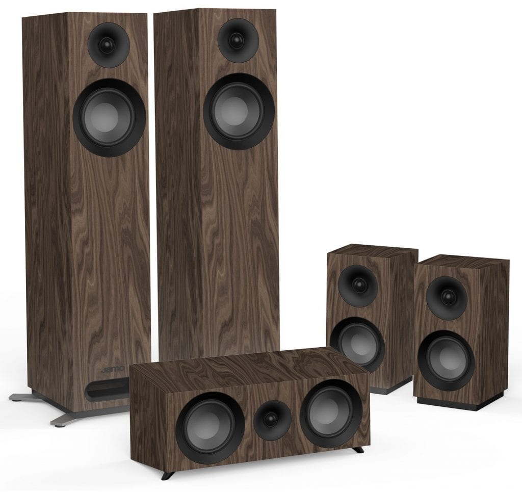 Jamo Studio S 805 HCS walnoot - Speaker set