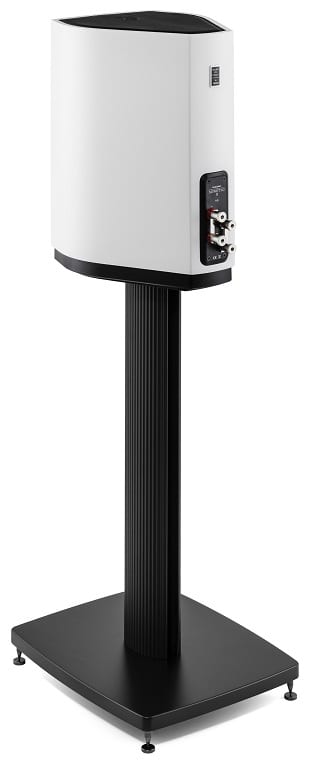 Sonus faber Sonetto II wit - op standaard - Boekenplank speaker