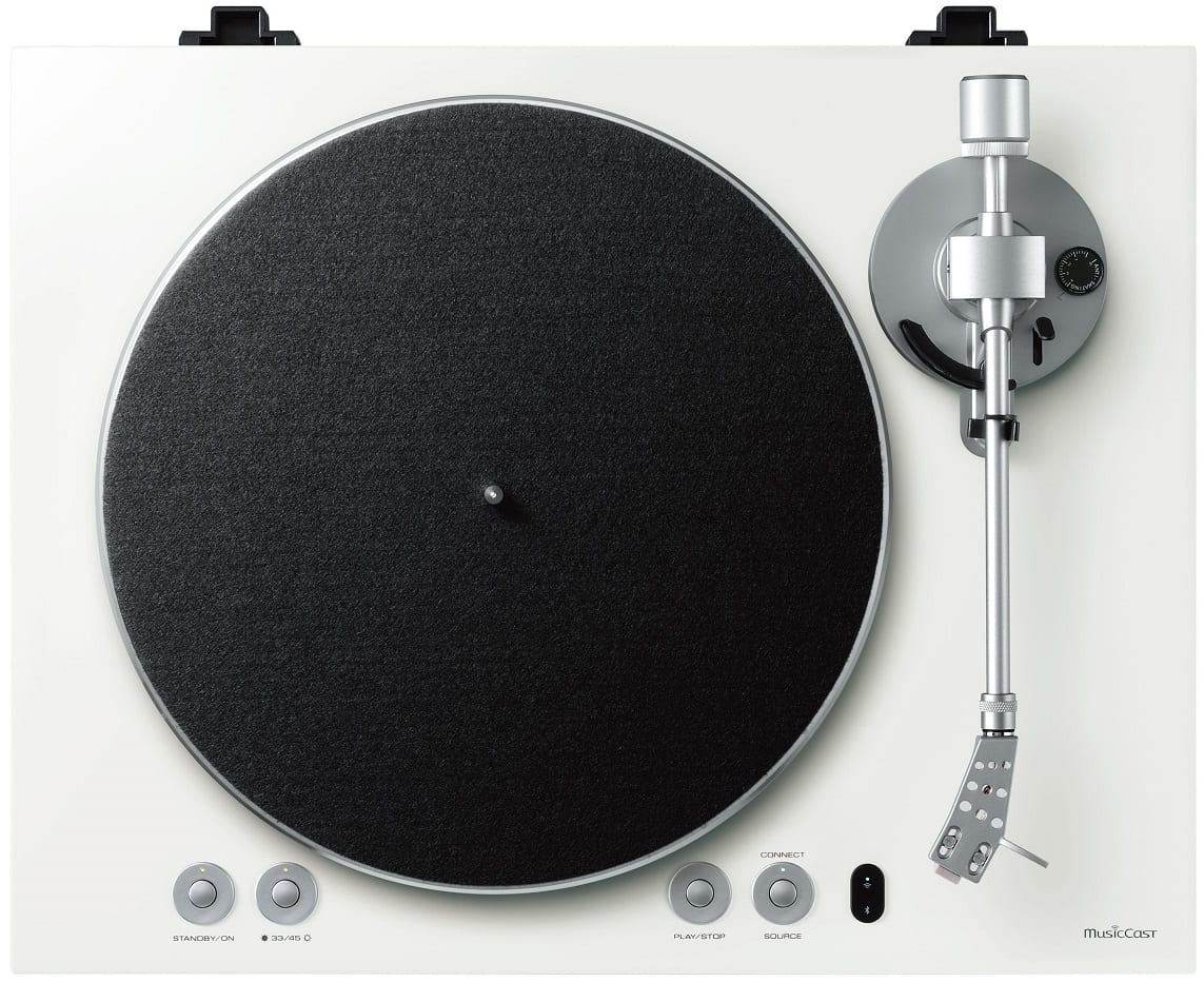 Yamaha MusicCast Vinyl 500 wit - bovenaanzicht - Platenspeler