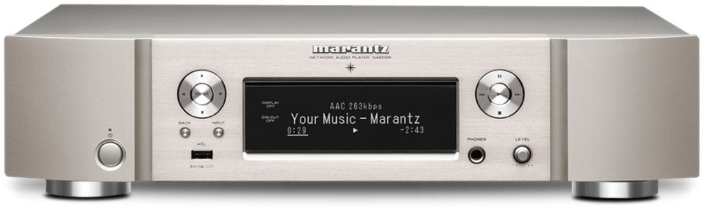 Marantz NA6006 zilver/goud - Audio streamer