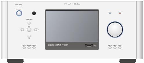 Rotel RSP-1580 zilver - Surround processor