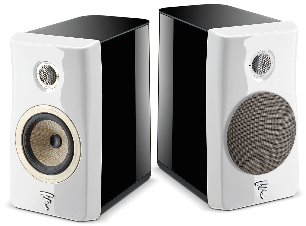 Focal Kanta N°1 black hg / white hg - paar - Boekenplank speaker