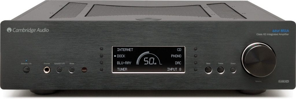 Cambridge Audio Azur 851A zwart - Stereo versterker