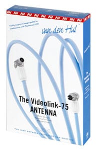 Van den Hul The Videolink 75 Antenna 2,0 m. - verpakking - TV accessoire
