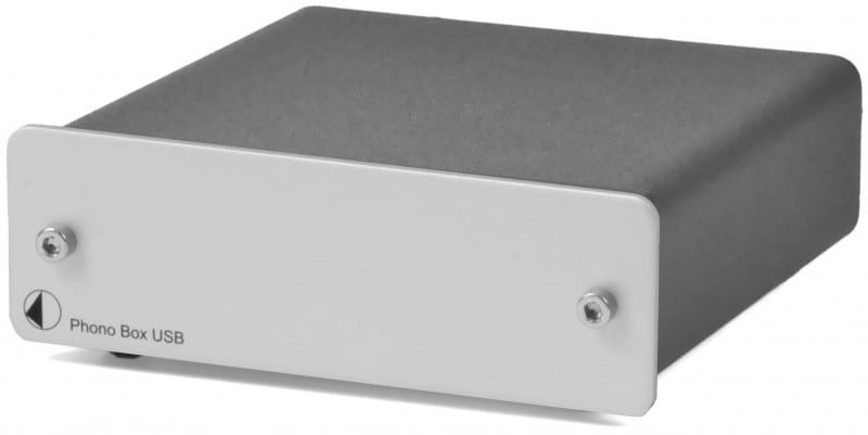 Pro-Ject Phono Box USB zilver - Phono voorversterker