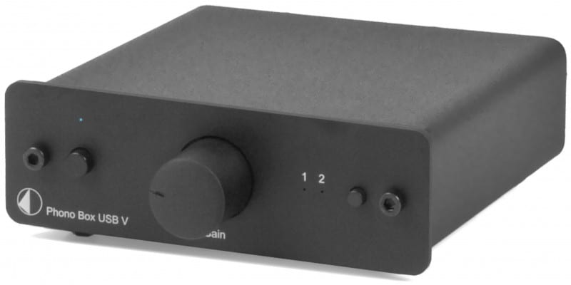 Pro-Ject Phono Box USB V zwart - Phono voorversterker