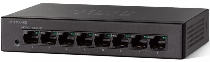 Cisco SG110D-08 - Netwerk switch