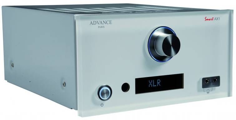 Advance Acoustic AX1 wit - voorkant - Stereo versterker
