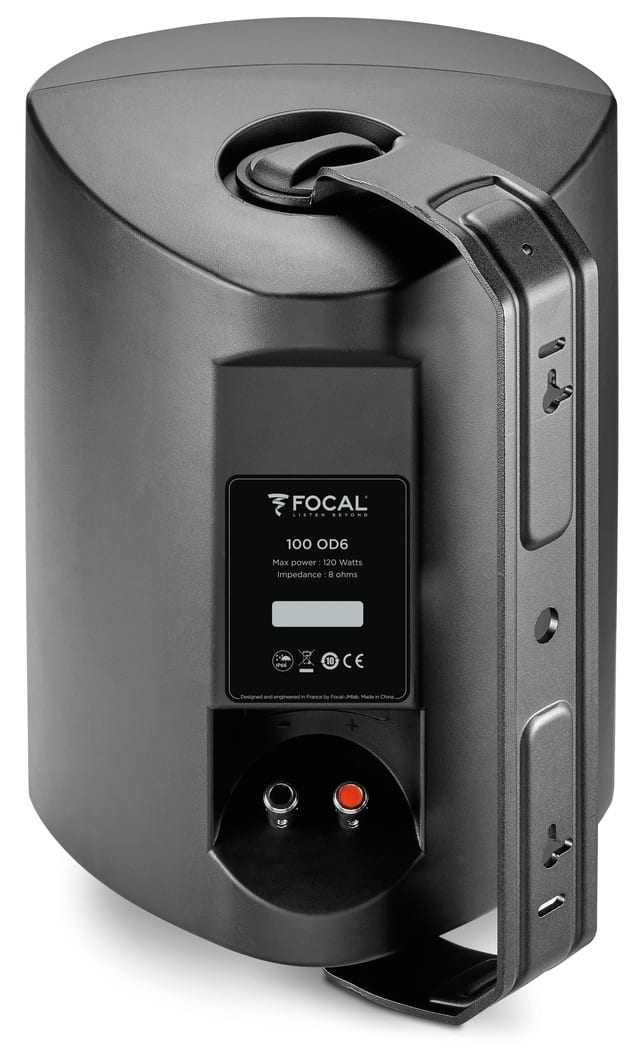 Focal 100 OD 6 zwart - achterkant - Outdoor speaker