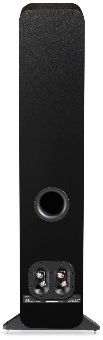 Q Acoustics 3050 grafiet zwart - achterkant - Zuilspeaker