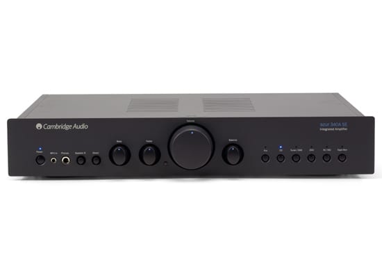 Cambridge Audio 340A S.E. zwart - Stereo versterker