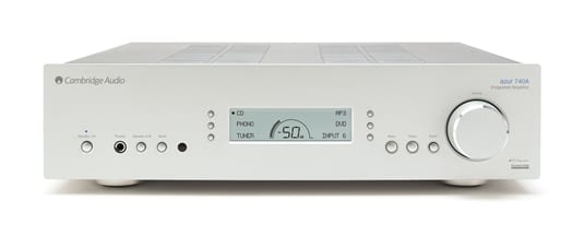 Cambridge Audio 740A zilver - Stereo versterker