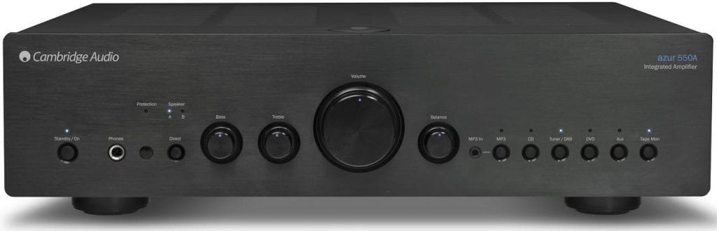 Cambridge Audio 550A zwart - Stereo versterker