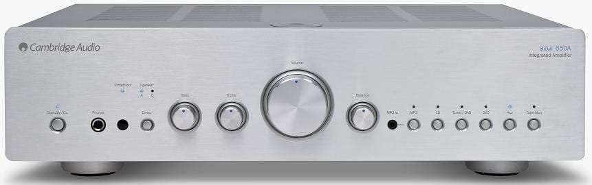 Cambridge Audio 650A zilver - Stereo versterker