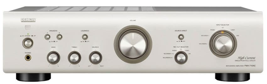 Denon PMA-710AE premium zilver - Stereo versterker