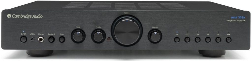 Cambridge Audio Azur 351A zwart - Stereo versterker