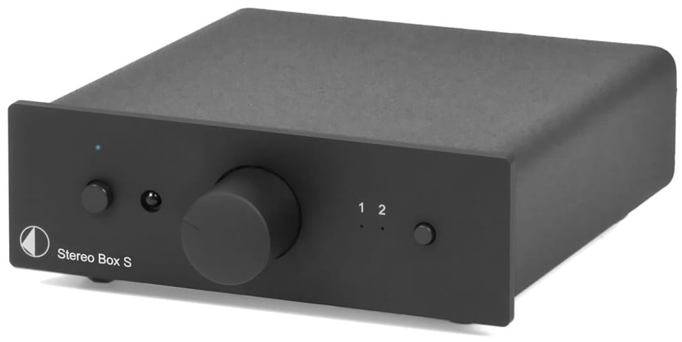 Pro-Ject Stereo Box S zwart - Stereo versterker